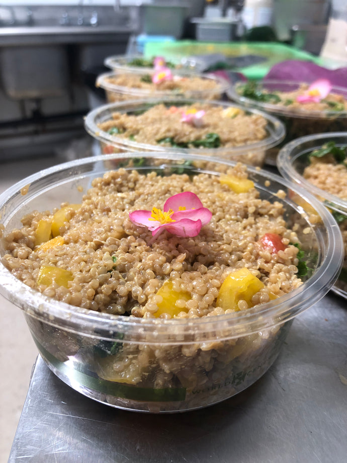 ORGANIC Mediterranean QUINOA SALAD